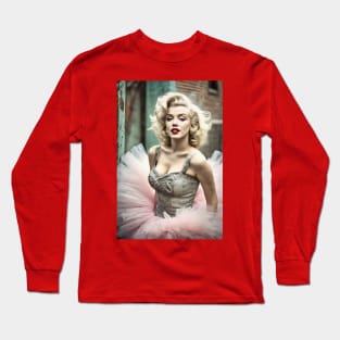 Urban Grunge Marilyn Long Sleeve T-Shirt